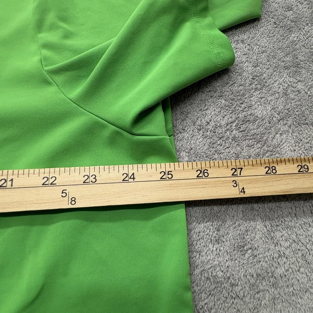 Ralph Lauren RLX Polo Shirt Mens XL Green Golf Performance 1914 Embroidered Logo